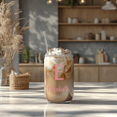 Wasserfarbene Bücher mit Namen Dosenglas