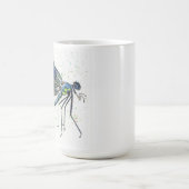 Wasserfarbene Dragonfly-Tasse Kaffeetasse (Mittel)