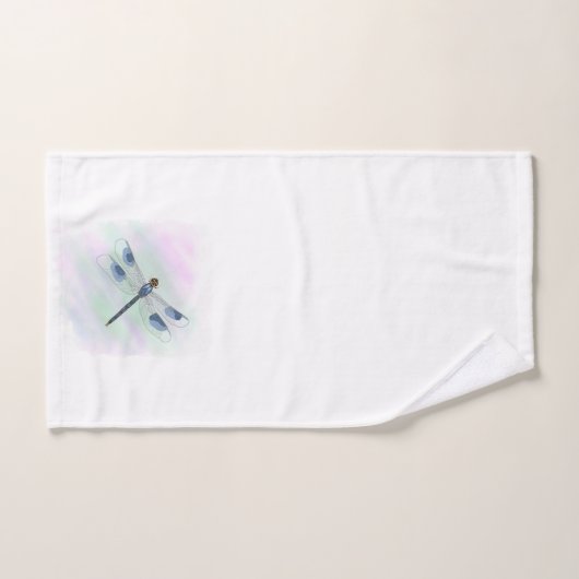 Wasserfarbene DragonflyHandtuch-Set Badhandtuch Set (Handtuch)