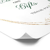Wasserfarbene Dusty Green Karten Und Geschenke Tis Poster (Ecke)