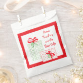 Wasserfarbene FerienlehrerInnen Beste GeschenkeBox Geschenktütchen (Ausgeschnitten)