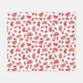 Wasserfarbene Fleecedecke (Vorderseite (Horizontal))