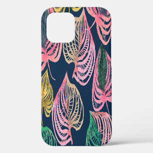 Wasserfarbene Floral in hoher Auflösung: detaillie iPhone 12 Hülle