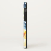 Wasserfarbene Frühlingsblumen. Name hinzufügen. Case-Mate iPhone Hülle (Hinten/Links)