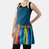 Wasserfarbene Geburtstagskandalen farbenfroh Schürze (InSitu)