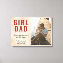 Wasserfarbene Girl Vater Vatertag Foto