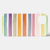 Wasserfarbene handgemalte Pinselstriche, Banner. Case-Mate iPhone Hülle (Rückseite (Horizontal))