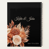 Wasserfarbene Herbsteleganz - Wir Hochzeitsplaner Planer (Rückseite)