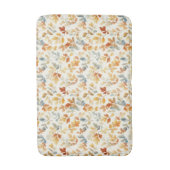 Wasserfarbene Herbstleaves - Gemütliche Herbstland Badematte (Vorderseite Vertikal)