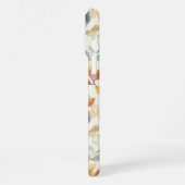 Wasserfarbene Herbstleaves - Gemütliche Herbstland iPhone Hülle (Linke Seite)