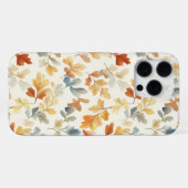 Wasserfarbene Herbstleaves - Gemütliche Herbstland iPhone Hülle (Rückseite (Horizontal))