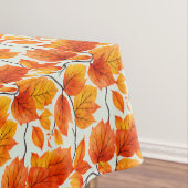 Wasserfarbene Herbstleaves - lebhafte Herbstfolien Tischdecke (Beispiel)