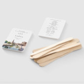 Wasserfarbene Hochzeitsmappe Sevilla Spanien Fächer (Non-assembled)