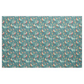 Wasserfarbene Hühner Stoff (Fat Quarter (45,7 x 55,9 cm))