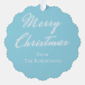 Wasserfarbene Karte (Rückseite)