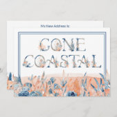 Wasserfarbene Küste Ich habe die Ankündigung versc (Vorne/Hinten)