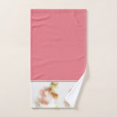 Wasserfarbene Libellen Badetuch Set (Handtuch)