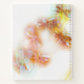 Wasserfarbene Libellen Notizblock (Rückseite)