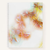 Wasserfarbene Libellen Notizblock (Vorderseite)