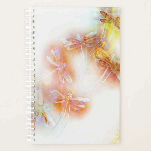 Wasserfarbene Libellen Planer (Vorderseite)