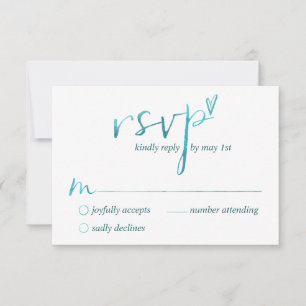 Wasserfarbene Liebe ist Liebe Gay RSVP Cards