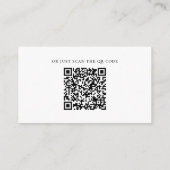 Wasserfarbene Minze Succulents Hochzeitdetails + Q Begleitkarte (Rückseite)