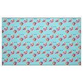 Wasserfarbene Muscheln Stoff (Fat Quarter (45,7 x 55,9 cm))