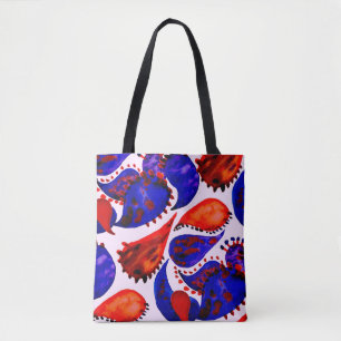 Wasserfarbene nahtlose Muster mit Paisley. Abstrak Tasche
