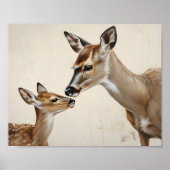 Wasserfarbene Natur Mutter Natur Kunst, Dichtung u Poster (Vorne)