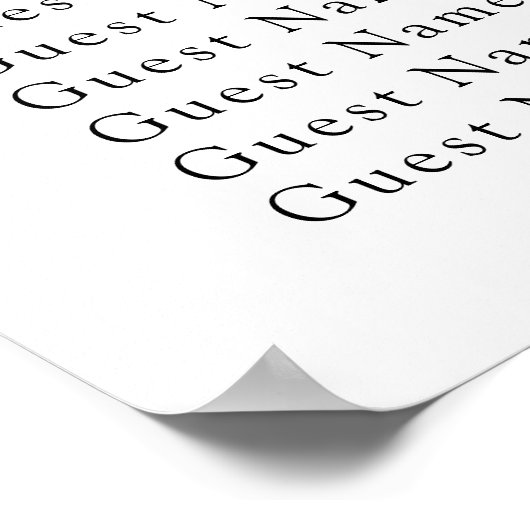 Wasserfarbene Pfirsiche Poster (Ecke)