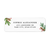 Wasserfarbene Pine-Injektionsnadeln und Holliday-A (Vorne)