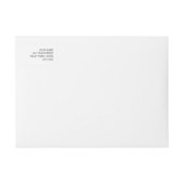 Wasserfarbene Pinienbäume (Vorderseite)