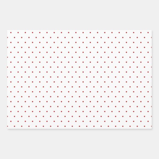 Wasserfarbene Pinienbäume Rote Grüne Streifen Weih Geschenkpapier Set (Vorderseite 2)