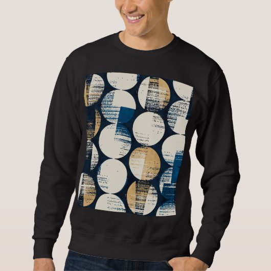 Wasserfarbene Punkte, getauchte Wirkung. Sweatshirt (Vorderseite)