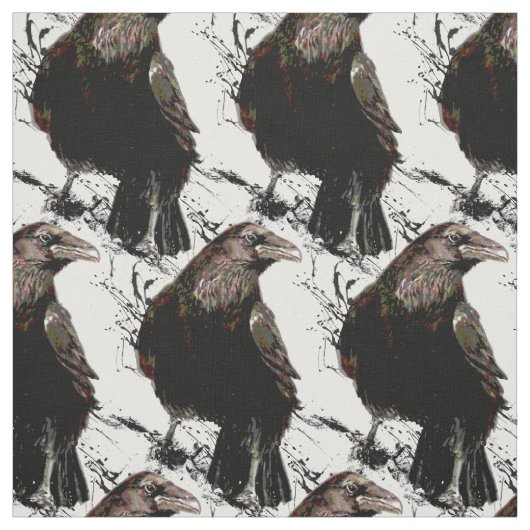Wasserfarbene Reben Vogelart Art Stoff (Muster)