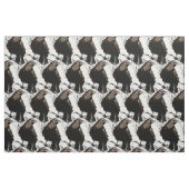 Wasserfarbene Reben Vogelart Art Stoff (Fat Quarter (45,7 x 55,9 cm))