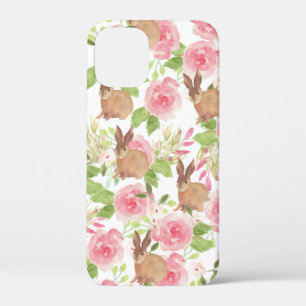 Wasserfarbene Rosen Blumenbraun Kaninchen Ca Case-Mate iPhone Hülle