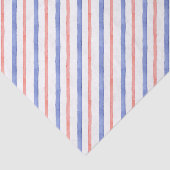 Wasserfarbene rote und blaue Trennstreifen Seidenpapier (Ausschnitt)