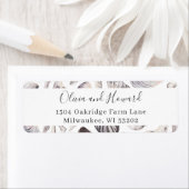 Wasserfarbene Rücksendeadresse (Insitu)