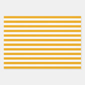 Wasserfarbene Sonnenblume. Rustikales, blumengelbe Geschenkpapier Set (Vorderseite 3)