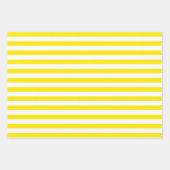 Wasserfarbene Sonnenblume. Rustikales, blumengelbe Geschenkpapier Set (Vorderseite 2)