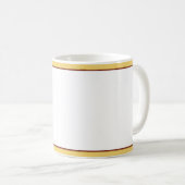 Wasserfarbene Sonnenblumen Kaffeetasse (VorderseiteRechts)