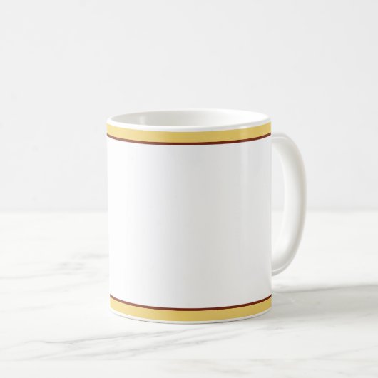 Wasserfarbene Sonnenblumen Kaffeetasse (VorderseiteRechts)