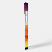 Wasserfarbene Sonnenuntergänge Mit Monogramm Case-Mate iPhone Hülle (Rückseite / Links)