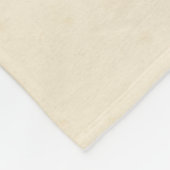 Wasserfarbene Stalltiere | Kuh Fleecedecke (Ecke)