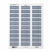 Wasserfarbene Streifen (Vorne)