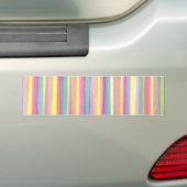 Wasserfarbene Streifen Autoaufkleber (Auf Auto)