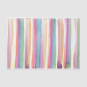 Wasserfarbene Streifen Seidenpapier (Vorderseite)
