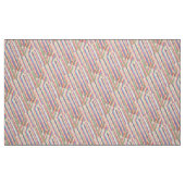 Wasserfarbene Streifen Stoff (Fat Quarter (45,7 x 55,9 cm))