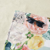 Wasserfarbene Streifen Strandtuch (Beispiel)